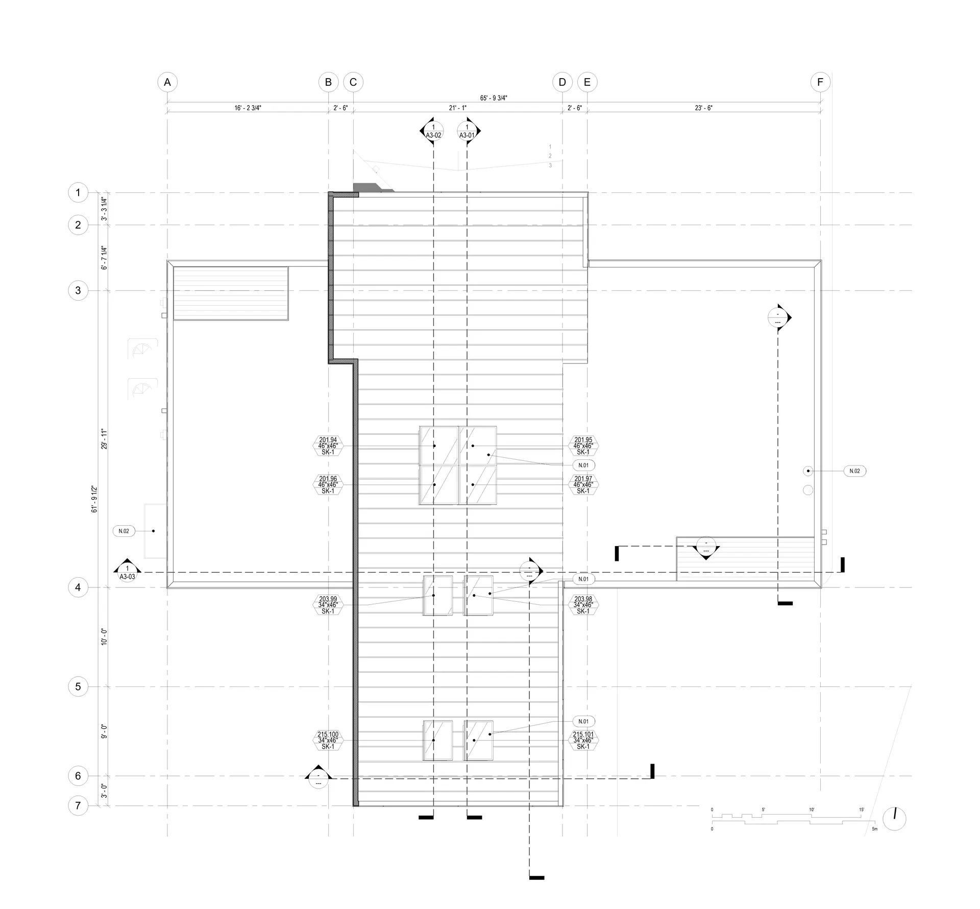Site/code/context — Roof plan example (4620 26th St N)